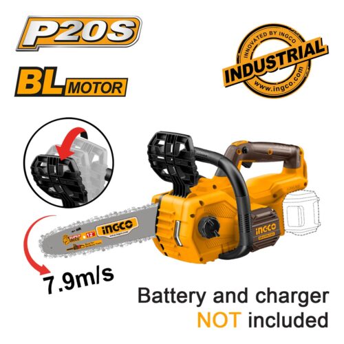CGSLI20128-1.jpg Αλυσοπρίονο Μπαταρίας 20V Li-Ion με 12"/30cm Λάμα SOLO