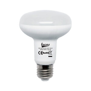 ΛΑΜΠΑ LED R63 - 8W E27 6400klv. (min 10ΤΕΜ)