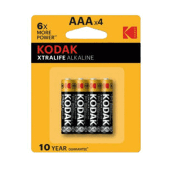 KODAK ΜΠΑΤΑΡΙΑ AAA (4PACK) (min 10ΤΕΜ)