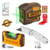 COSLL251002-1.jpg Αυτοαλφαδιαζόμενο Πράσινο Laser Σταυρού +Αλφάδι Μίνι +Αναδιπλούμενο Μαχαίρι