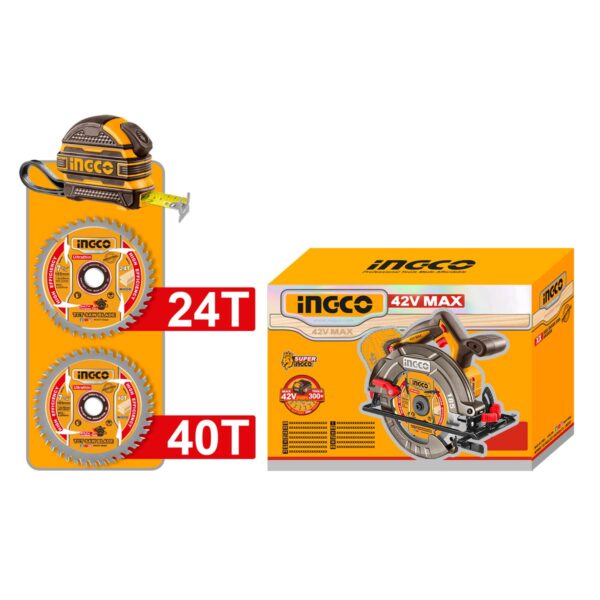 Δισκοπρίονο Μπαταρίας 42V Li-Ion Φ 185mm