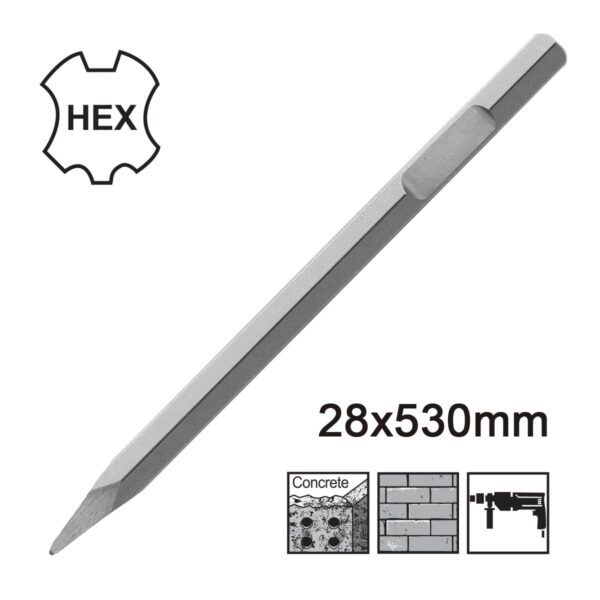 DBC0415301-1.jpg HEX Βελόνι με Εξάγωνο Στέλεχος