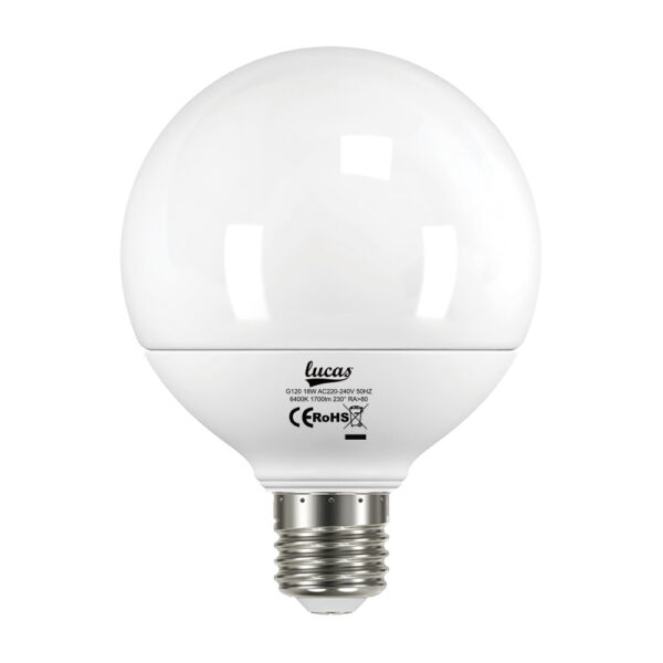 ΛΑΜΠΑ LED “GLOB” Φ120/20W 2700klv.