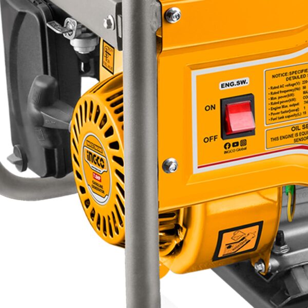 GE30005-4.jpg Γεννήτρια Βενζίνης με Σταθεροποιητή AVR 2.8kW 3.5kVA 7HP