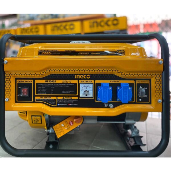 GE30005-5.jpg Γεννήτρια Βενζίνης με Σταθεροποιητή AVR 2.8kW 3.5kVA 7HP