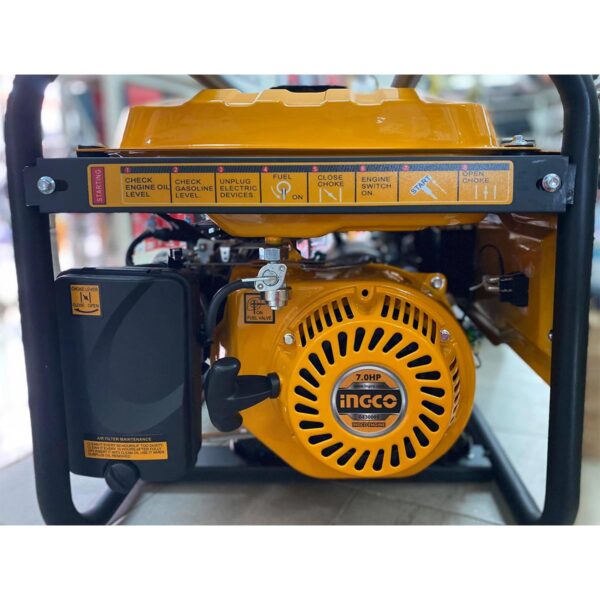 GE30005-6.jpg Γεννήτρια Βενζίνης με Σταθεροποιητή AVR 2.8kW 3.5kVA 7HP