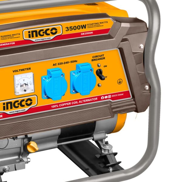 Γεννήτρια Βενζίνης με Σταθεροποιητή AVR 3.5kW  4.3kVA  7HP