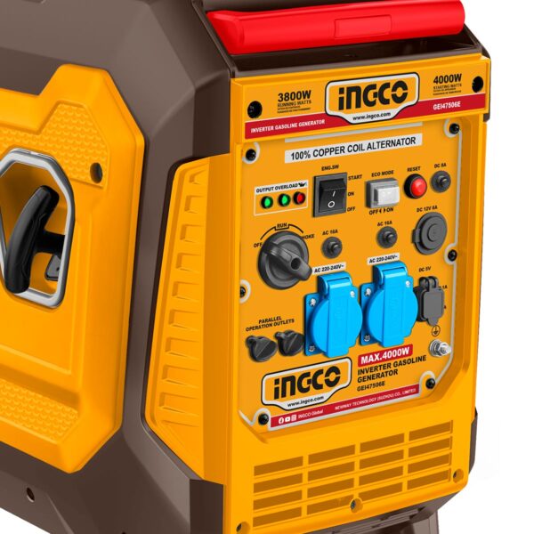 Γεννήτρια Inverter Βαλιτσάκι Βενζίνης 4kW 5kVA 5HP