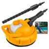 Βούρτσα πλυσίματος δαπέδων Φ 280mm με Προσαρμογέα και Δοχείο Σαπουνιού