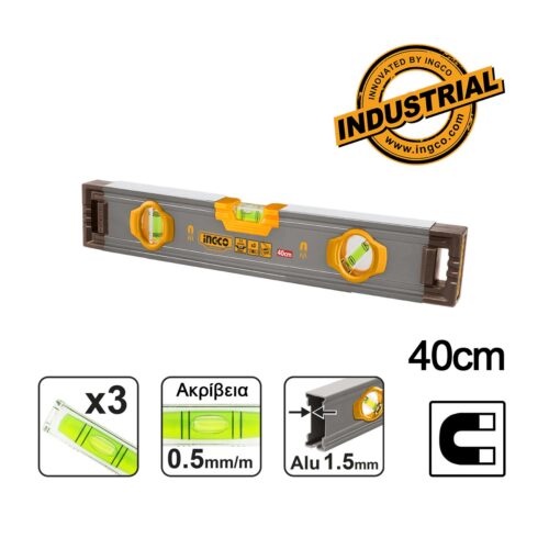 HSL38040M-1.jpg Αλφάδι Μαγνητικό 40cm
