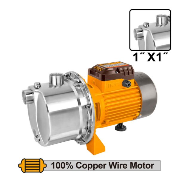 JPS075082-1.jpg Αντλία INOX Αυτόματης Αναρρόφησης 750W