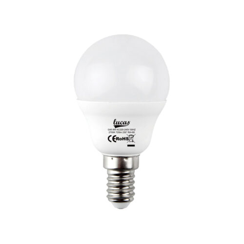 ΣΦΑΙΡΙΚΗ LED 5W E14 4000klv. (min 10ΤΕΜ)
