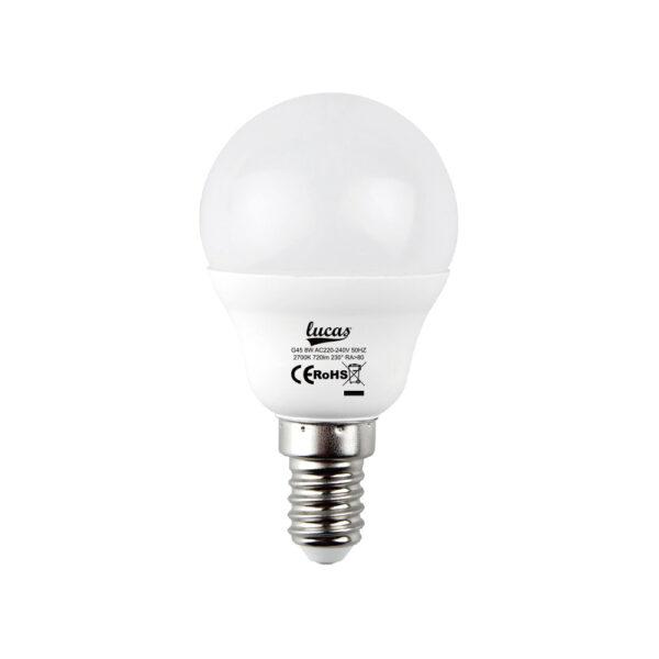 ΣΦΑΙΡΙΚΗ LED 5W E14 4000klv. (min 10ΤΕΜ)