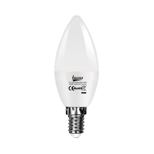 L6212D.jpg ΚΕΡΙ LED 10W E14 4000klv. (min 10ΤΕΜ)