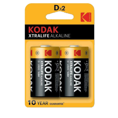KODAK ΜΠΑΤΑΡΙΑ D (2PACK) (min 10ΤΕΜ)