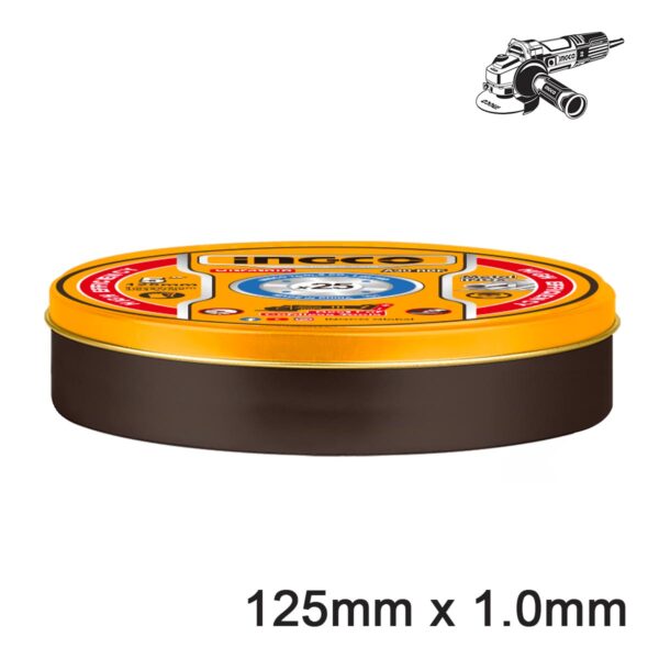 MCD1012525-2.jpg Δίσκοι Κοπής Σιδήρου INOX 25 τεμ/κουτί 125mm x 1.0mm