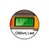 Ανέπαφο Δοκιμαστικό Τάσης AC 12-1000V/ Φακός led / Οθόνη led