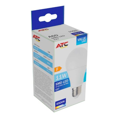 a60_11w_value_3_.jpg ATC SMD LED Λαμπτήρας A60 230V 11W/1055LM E27 6500K