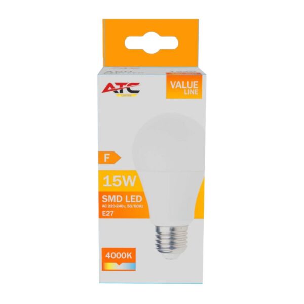 a60_15w_9_.jpg ATC SMD LED Λαμπτήρας A60 230V 15W/1520LM E27 4000K