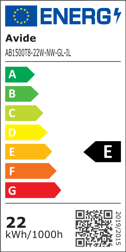 Avide LED Τύπου Φθορίου 22W G13 1500mm Λευκό 4000K 120lm/W