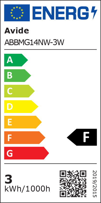Avide LED Σφαιρική 3W E14 Λευκό 4000K Value