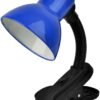 Avide Basic Φωτιστικό Γραφείου Κλιπ Μπλε Max 60W