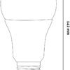 Avide LED Κοινή A70 16W E27 Θερμό 3000K Υψηλής Φωτεινότητας
