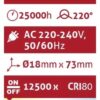 Avide LED G9 7W 220° Θερμό 3000K