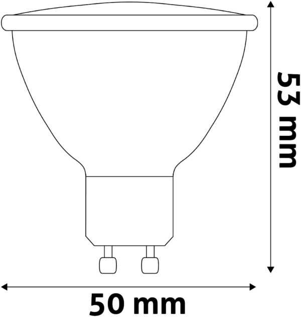 abgu10ww-25w_avide-led-spot-alu-plastic-25w-gu10-ww-3000k-super-high-lumen_2.jpg Avide LED Σπότ Αλουμίνιο + Πλαστικό 2.5W GU10 Θερμό 3000K Super Υψηλής Φωτεινότητας