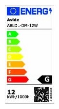 Avide LED Φωτιστικό Γραφείου με Βάση Γραφείου 12W