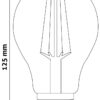 Avide LED Filament Κοινή 12W E27 A65 360° Θερμό 2700K Υψηλής Φωτεινότητας