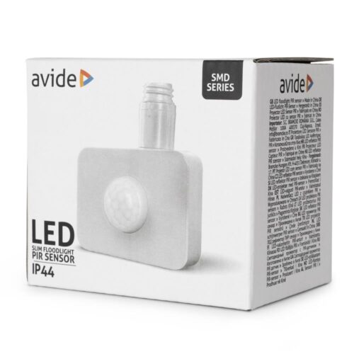 ablrfl-series-opir-w_b.jpg Αισθητήρας PIR προβολέα LED Avide Λευκό