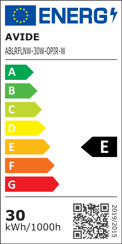 ablrflnw-30w-opir-w_e.png Avide Προβολέας LED SMD 30W NW 4000K με Δυνατότητα Προσθήκης Αισθητήρα PIR Λευκό