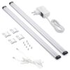 Avide LED Ταινία Cabinet Light 5W SMD2835 4000K IP44 2X50cm + Αισθητήρας Κίνησης