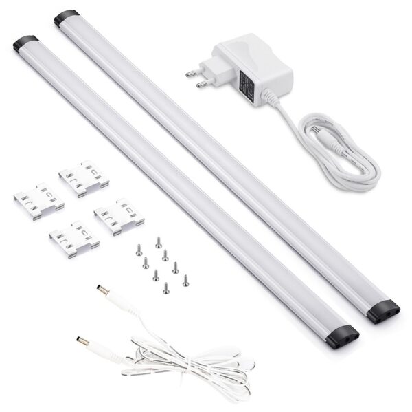 Avide LED Ταινία Cabinet Light 5W SMD2835 4000K IP44 2X50cm + Αισθητήρας Κίνησης