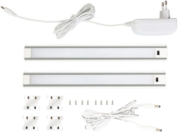 Avide LED Ταινία Cabinet Light 9W SMD2835 4000K IP44 2X60cm + Αισθητήρας Κίνησης