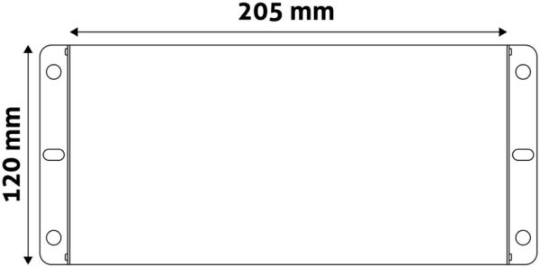 Avide Τροφοδοτικό Ταινιών LED 12V 250W IP67 Slim