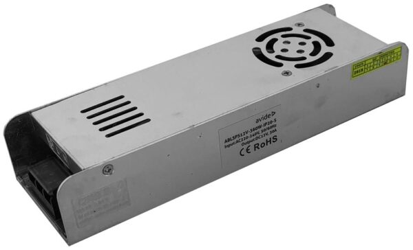 Avide Τροφοδοτικό Ταινιών LED 12V 360W IP20 Slim