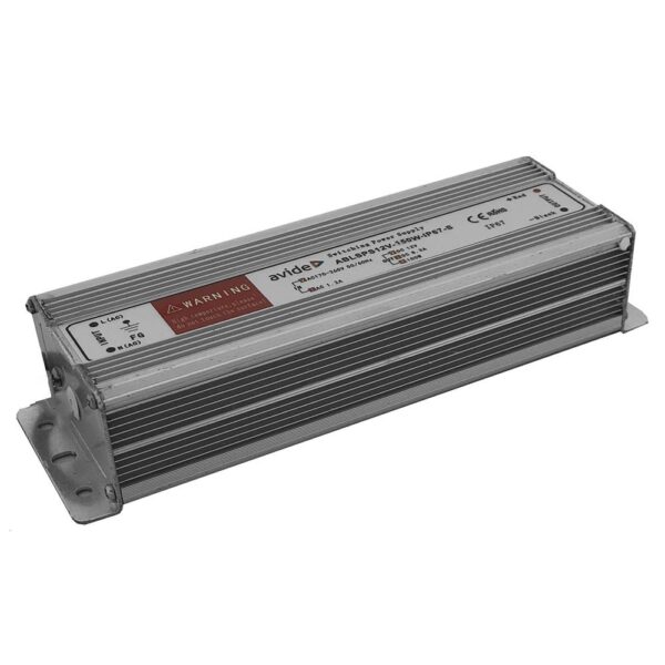 Avide Τροφοδοτικό Ταινιών LED 24V 150W IP67 Slim