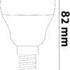 abmg14ww-29w_avide-led-globe-mini-g45-29w-e14-ww-3000k-super-high-lumen_2.jpg Avide LED Σφαιρική G45 2.9W E14 Θερμό 3000K Super Υψηλής Φωτεινότητας
