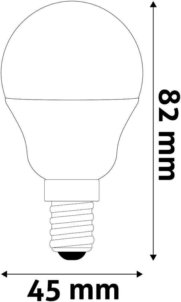 abmg14ww-29w_avide-led-globe-mini-g45-29w-e14-ww-3000k-super-high-lumen_2.jpg Avide LED Σφαιρική G45 2.9W E14 Θερμό 3000K Super Υψηλής Φωτεινότητας