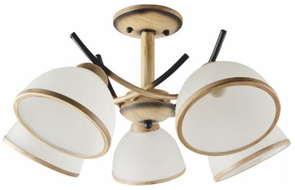 abpl-5xe27-bras_avide-fuggesztek-lampa-brassik-5xe27.jpg Avide Κρεμαστό Φωτιστικό Οροφής Brassik 5xE27