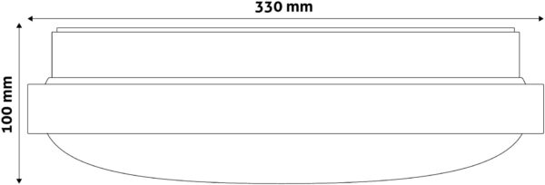 aclo33nw-18w-alu_avide-led-mennyezeti-lampa-pandora-_alu_-18w-330_100mm-nw-4000k_4.jpg Avide LED Μοντέρνα Πλαφονιέρα Οροφής Pandora (Αλουμίνιο) 18W 330*100mm Λευκό 4000K