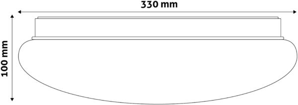 aclo33nw-18w-rd_avide-led-mennyezeti-lampa-umbriel-_esocsepp_-18w-330_100mm-nw-4000k_4.jpg Avide LED Μοντέρνα Πλαφονιέρα Οροφής Umbriel (Raindrop) 18W 330*100mm