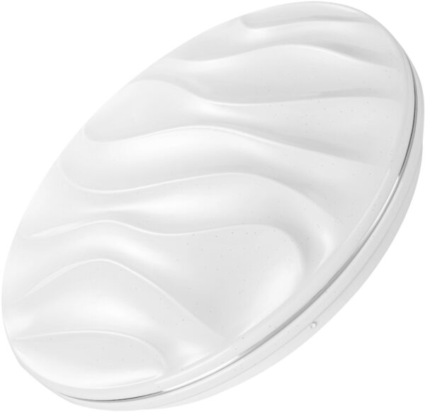 Avide LED Πλαφονιέρα Oyster Selene 18W 330*68mm NW 4000K