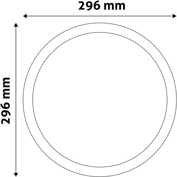 acrpnw-r-24w-alu-sn_o.jpg Avide LED Στρογγυλό Πάνελ Οροφής Χωνευτό από Αλουμίνιο Satin Nickel 24W NW 4000K