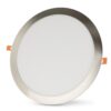 acrpnw-r-24w-alu-sn_p.jpg Avide LED Στρογγυλό Πάνελ Οροφής Χωνευτό από Αλουμίνιο Satin Nickel 24W NW 4000K