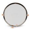 acrpnw-r-24w-alu-sn_s_2_.jpg Avide LED Στρογγυλό Πάνελ Οροφής Χωνευτό από Αλουμίνιο Satin Nickel 24W NW 4000K