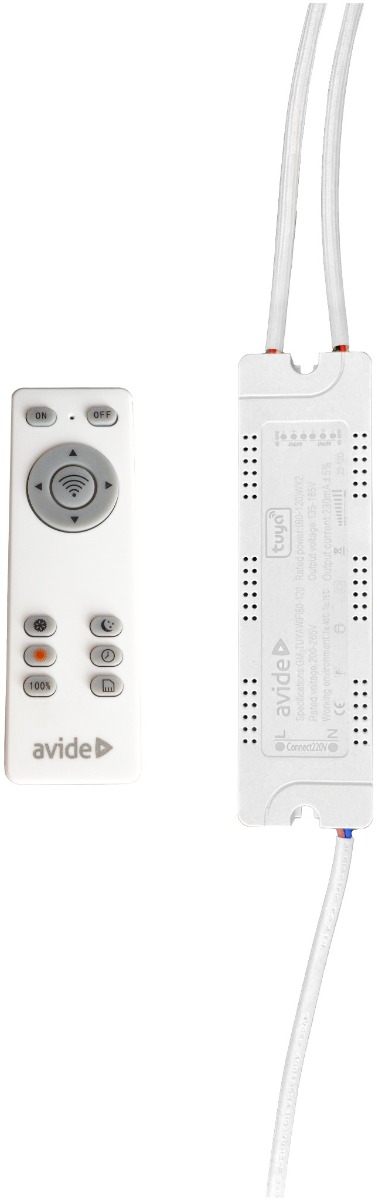 Avide LED Φωτιστικό Οροφής Design Τροφοδοτικό 2.4G 80W-120W TUYA