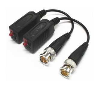 AHD Video Balun w/Lead 2pk